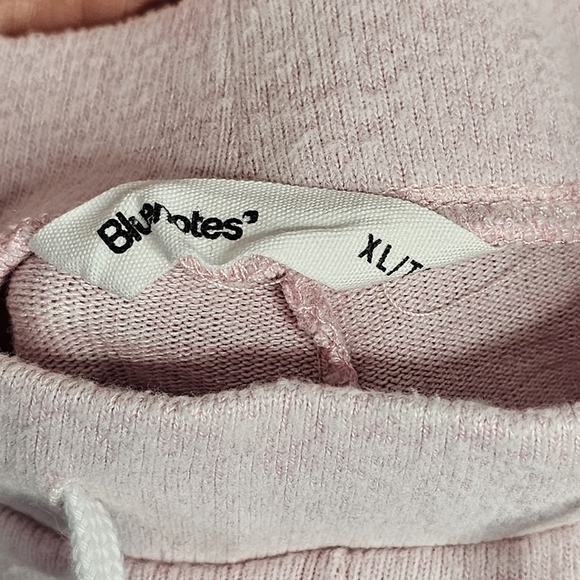 Bluenotes Women's Pink Lounge Sleep Pants Cat Knee Patches Size XL - Picture 4 of 13